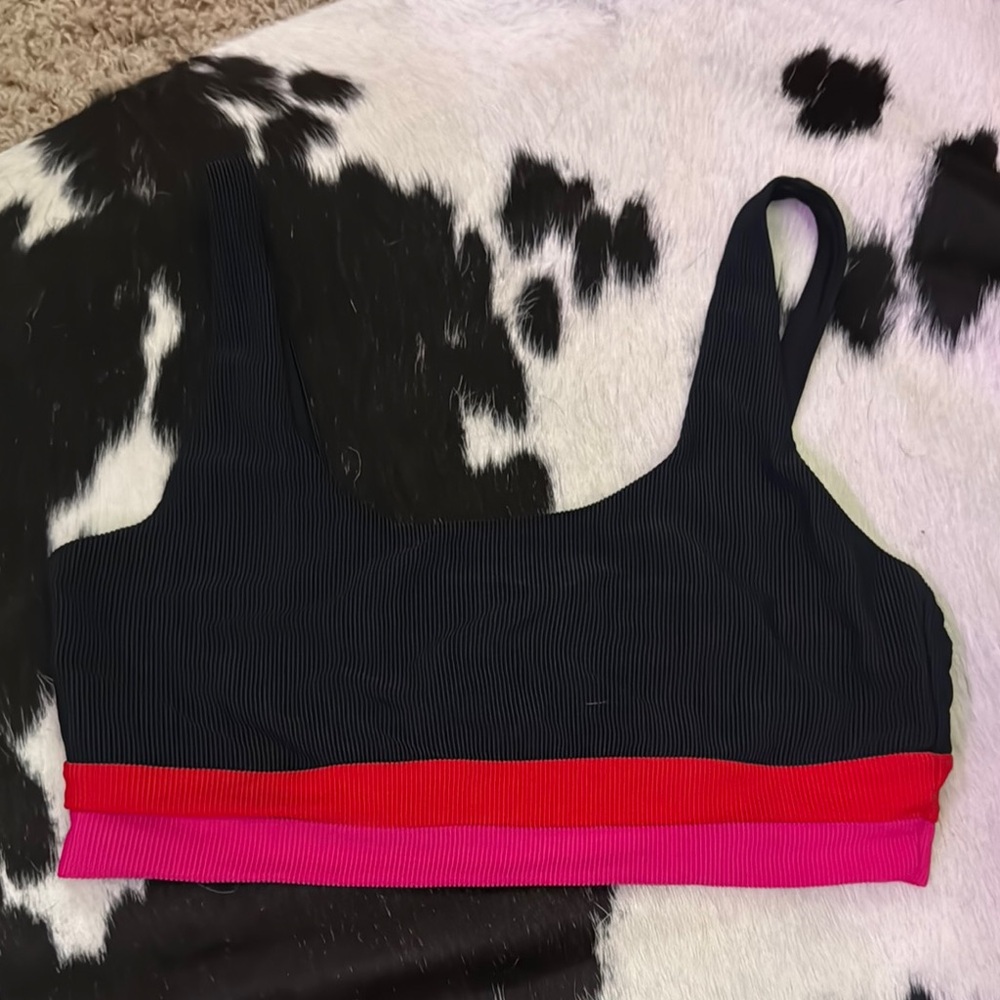 Beach Riot swim top